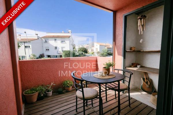 Appartement atypique 114 m² avec jardin, balcon et solarium - Centre d'Argelès-sur-Mer