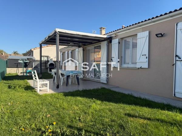 Cépet, proche école, villa T4 récente sans travaux