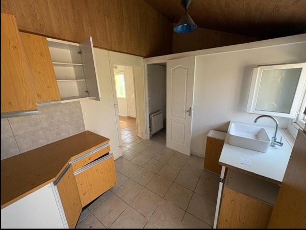 Maison 52m² avec terrain  constructible de 1690m²