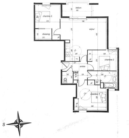 Vente                                                      Appartement
                        
                     4 pièces                      80 m2                     à Le Bono