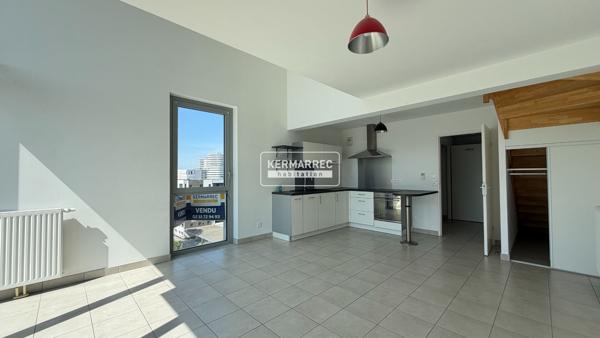 Appartement 3 pièces – 61 m² environ à Nantes (ref : 1800T)