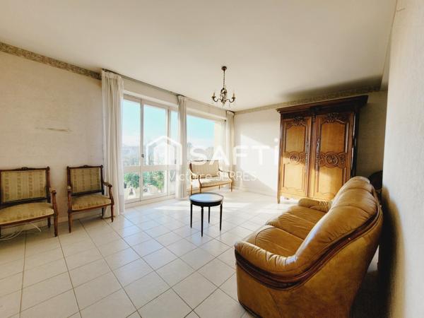 Appartement Caen St Gabriel à rénover - Lumineux, balcon, ascenseur