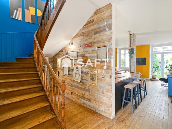 Maison de caractère 5 chambres 200m2 avec garage