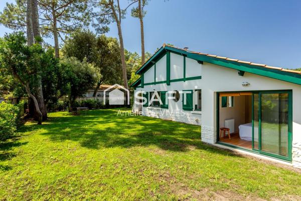Lacanau | Maison basque rénovée | 3 chambres | au lac