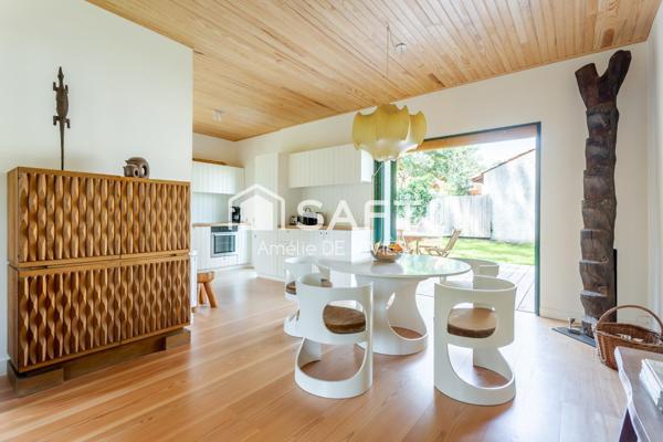 Lacanau | Maison basque rénovée | 3 chambres | au lac