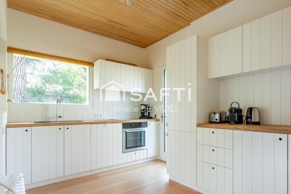 Lacanau | Maison basque rénovée | 3 chambres | au lac
