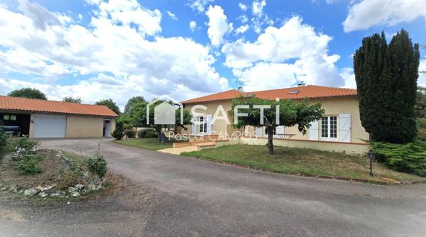 maison t5 de 126m² sur un terrain de 7260m²