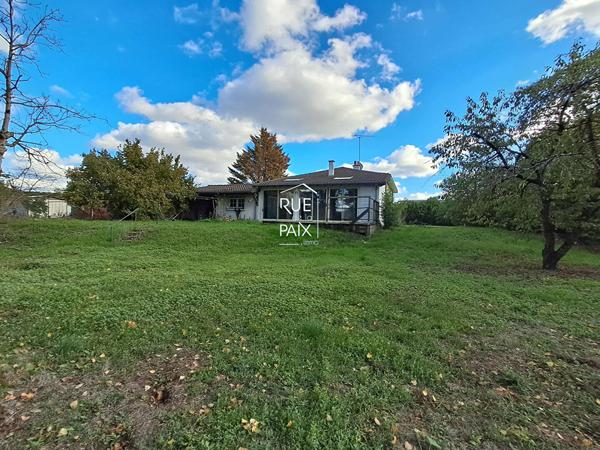 86530 CENON SUR VIENNE Maison de plain pied avec accès à la rivière