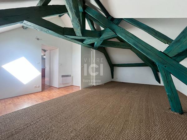 À LOUER DUPLEX T3 AVEC VUE SUR LA LOIRE 86m² au sol