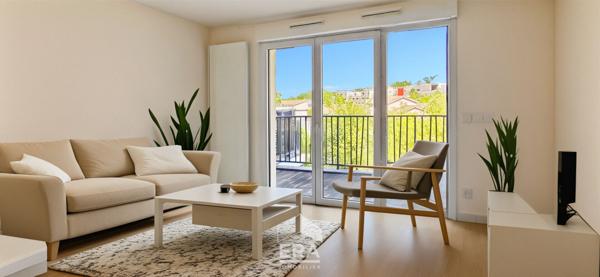 MERIGNAC - Appartement T3 en très bon état - Terrasse - Parking couvert - Ascenseur