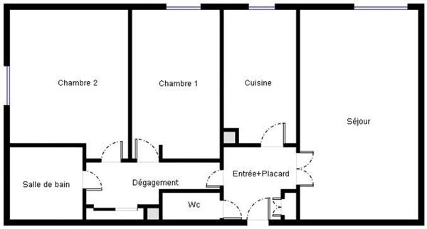 Appartement Longjumeau 3 pièce(s) 69.60 m2