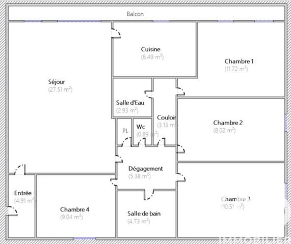 Appartement à vendre 5 pièces 95 m² Aubervilliers