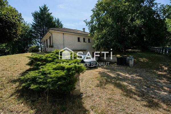 Maison familiale avec parc arboré et grand sous-sol