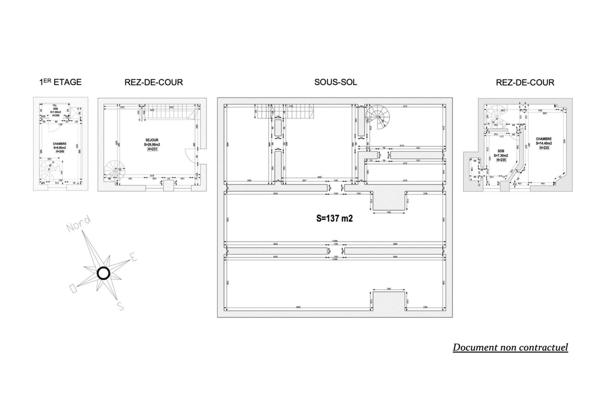 Duplex avec vaste souplex modulables aux Epinettes
