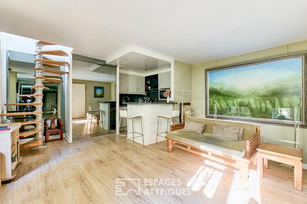Duplex avec vaste souplex modulables aux Epinettes