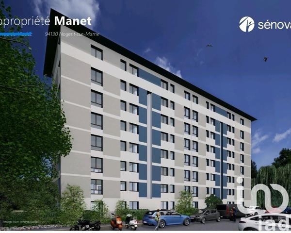 Appartement à vendre 4 pièces 79,5 m² Nogent-sur-Marne