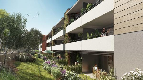 Villeneuve-Loubet/ Parc Vaugrenier/Neuvelle Appartement 3P/ Dernier étage/ Aperçu mer