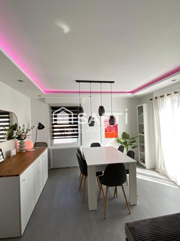 A Colmar St Joseph, au calme dans une impasse, bel Appartement de 3 pièces avec balcon, cave, garage, place de parking