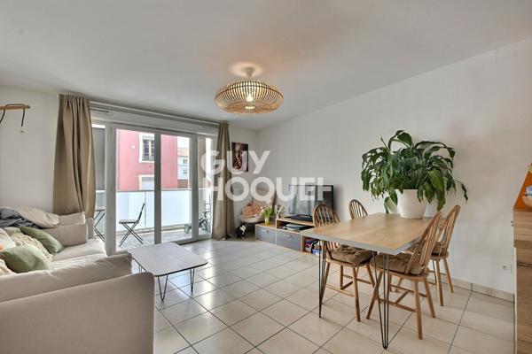 A VENDRE- T3 de 68 m² avec balcon et garage, Résidence récente (2019), Proximité Montchat, Villeurbanne (69100)