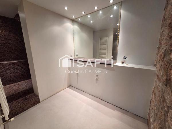 Appartement à finir de rénover – Lumineux, centre-ville de Rodez, place de parking