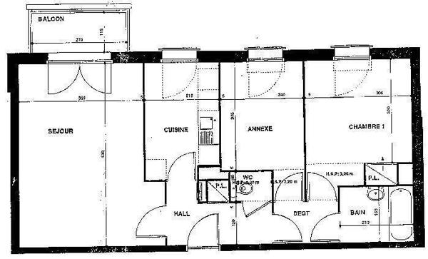 Appartement 3 pièces - 44000 Nantes