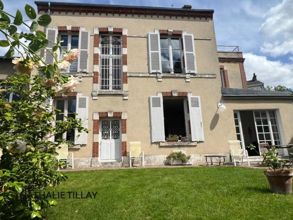 Orléans, Dunois, maison bourgeoise à vendre de 265 m² avec jardin et garage