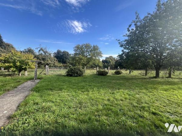 LA FERTE MACE, longère sur terrain de 6670 m² en bordure de ville