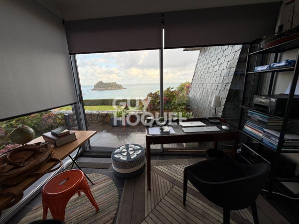 SAINT QUAY PORTRIEUX : A VENDRE APPARTEMENT PLEINE VUE MER QUARTIER COMTESSE!