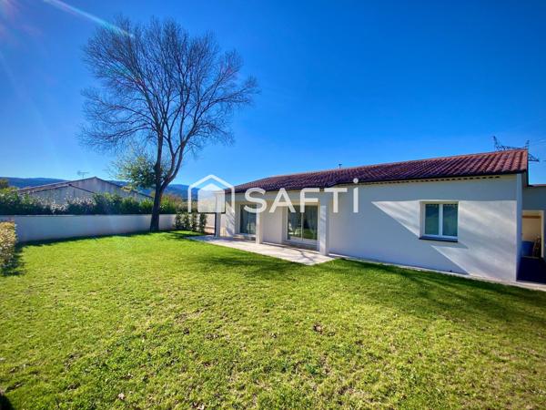 Superbe villa contemporaine, plain-pied à Sisteron