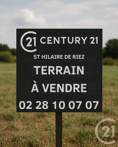 Terrain à vendre  447 m2 ST HILAIRE DE RIEZ - 85