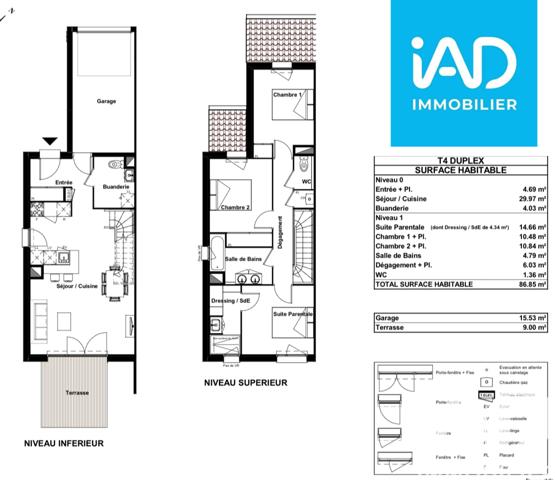 Maison à vendre 4 pièces 87 m² Saint-Orens-de-Gameville