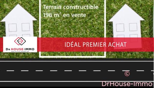 Terrain à vendre de 196 m²