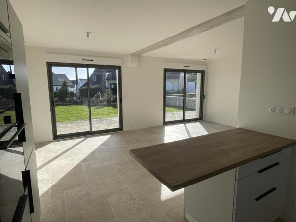 SAINT-PIERRE-QUIBERON  MAISON 3 CH - GARAGE - DPE A - REFAITE A NEUF 