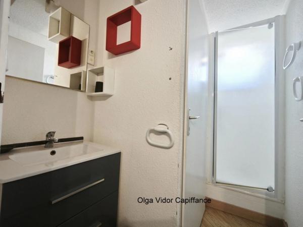 CAP D'AGDE Appartement à vendre 2 pièces avec cabine surface totale au sol 35,02 m² et parking privatif