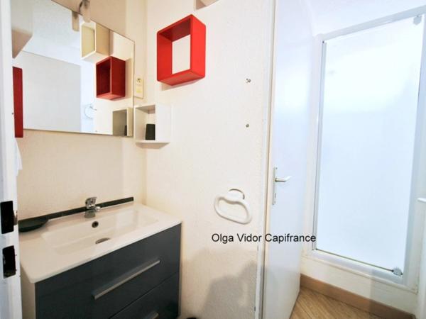CAP D'AGDE Appartement à vendre 2 pièces avec cabine surface totale au sol 35,02 m² et parking privatif