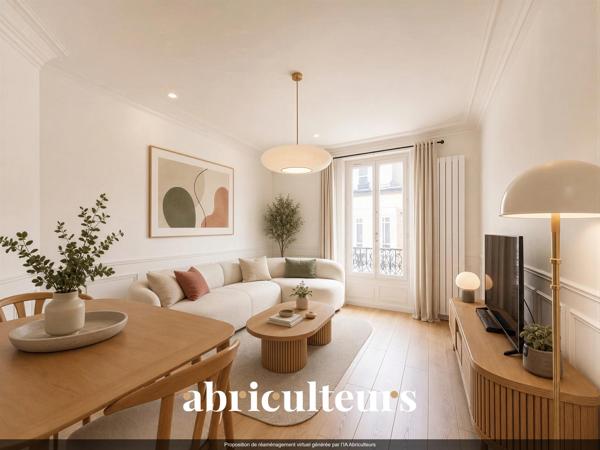 Bel appartement lumineux 50,7 m² 2 pièces Courbevoie