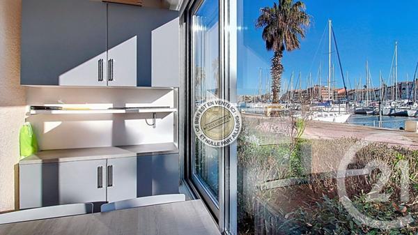 Appartement F2 à vendre  2 pièces - 22,20 m2 PORT LEUCATE - 11
