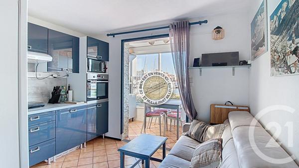 Appartement F2 à vendre  2 pièces - 22,20 m2 PORT LEUCATE - 11