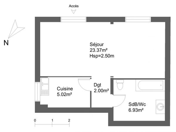 Location Studio 37.32 m² - 6 RUE DE GRENET Saunay 37110