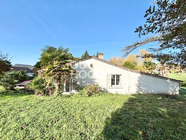 Maison de plain pied 86 m² sur Orthez avec garage et jardin