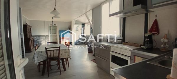 Une maison pleine de charme.