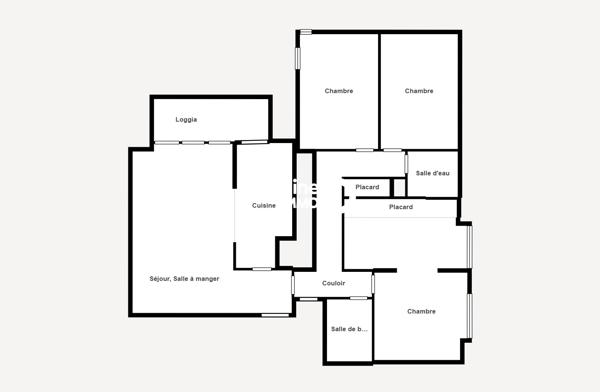 Vente appartement à Brest, 5 pièces 94m²