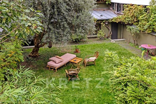 Maison comme à la campagne à Paris - jardin 170m2 - DPE D