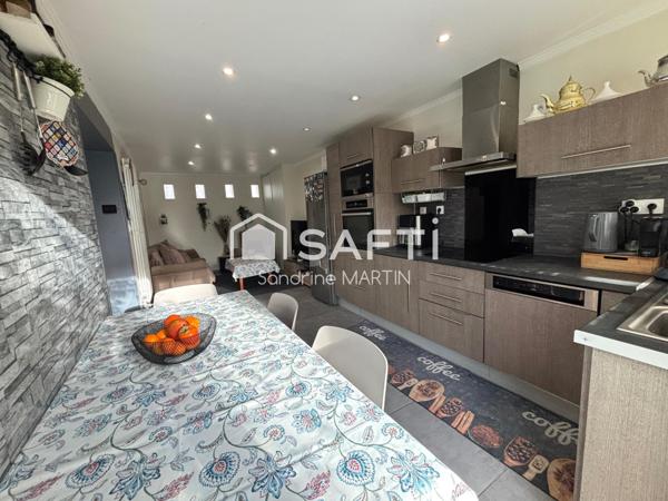 Maison T6, 140m2, 5 chambres, 2 sdb, 2 wc