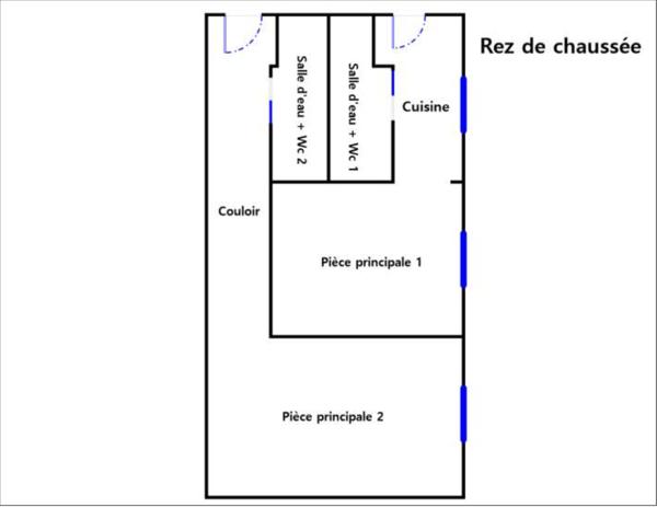 Appartement 2 pièces - 40 m²