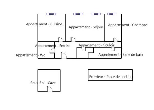 Appartement à vendre 2 pièces 53 m² Creil