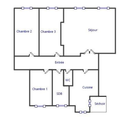 SUCCESSION IDEAL INVESTISSEUR RENTABILTE 9% APPARTEMENT 4 PIECES 3 CHAMBRES DE 78 M2 AVEC BOX ET CAVE