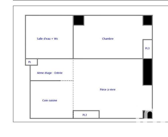 Location appartement 2 pièces 22 m² Créteil