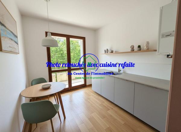 Appartement T3 avec exterieur et garage