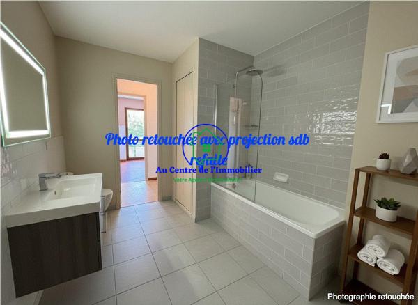 Appartement T3 avec exterieur et garage